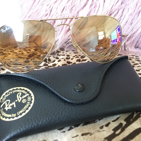 Ray-Ban Gold AVIATOR GRADIENT - Picture 2 of 6